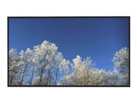 HI-ND Frontcover 65" - Frontomslag for LCD display - 65" - sort, RAL 9005 - for Samsung QB65B, QB65R-B, QH65R, QM65R FC6512-0101-02