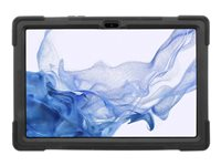 Insmat Ruggered Armor - Bagsidecover til tablet - grov - polykarbonat, gummi, termoplastisk polyuretan (TPU) - slangeskældesign - for Samsung Galaxy Tab S8+ 652-1275