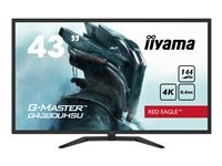 iiyama G-MASTER Red Eagle G4380UHSU-B1 - LED-skærm - 43" - HDR G4380UHSU-B1