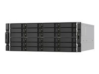 QNAP TS-H2477XU-RP - NAS-server - 24 bays - rackversion - SATA 6Gb/s - RAID 0, 1, 5, 6, 10, 50, 60, JBOD - RAM 32 GB - Gigabit Ethernet / 2.5 Gigabit Ethernet / 10 Gigabit Ethernet - iSCSI support - 4U TS-H2477AXU-RP-R7-32G