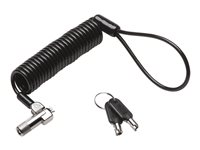 Kensington NanoSaver Portable Keyed Laptop Lock - Sikkerhedskabelslås - 2.3 m K66640EU