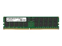 Micron - DDR5 - modul - 64 GB - DIMM 288-PIN - 6400 MHz / PC5-51200 - CL52 - 1.1 V - registreret - ECC - grøn MTC40F2046S1RC64BD2R