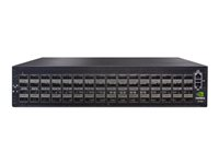 NVIDIA Spectrum-3 SN4600C - Switch - L3 - Administreret - 64 x 100 Gigabit QSFP28 - ryg til front-luftstrøm - monterbar på stativ 920-9N302-00F7-0C2