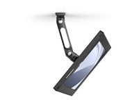 Compulocks Galaxy Tab A9+ 11", Swell Enclosure Swing Wall Mount - Monteringssæt (indelukke, svingarm) - eksponeret front/bagsidekamera og sensorer - for tablet - låsbar - metalramme - sort - skærmstørrelse: 11" - vægmonterbar - for Samsung Galaxy Tab A9+ 827B11GSWL9B