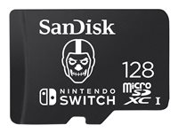 SanDisk Nintendo Switch - Fortnite Edition flashhukommelseskort - 128 GB - UHS-I U3 - microSDXC UHS-I SDSQXAO-128G-GN6ZG