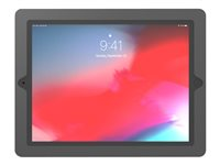 Compulocks iPad 10.2" Axis Enclosure - Monteringssæt (gulvstander, indelukke, manipulationssikkert skruesæt) - for tablet - sort - skærmstørrelse: 10.2" - for Apple 10.2-inch iPad (7. generation, 8. generation, 9. generation) 102AXSB