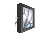 Compulocks iPad Air M2 & M3 11", Apex Enclosure AV Conference Capsule - Black - Monteringssæt (indelukke, kapsel) - for tablet - låsbar - metalramme, højkvalitetsstål - sort - skærmstørrelse: 11" - på disk, vægmonterbar - for Apple 11-inch iPad Air M2 Wi-Fi, M2 Wi-Fi + Cellular, M3 Wi-Fi, M3 Wi-Fi + Cellular 341B11APXB