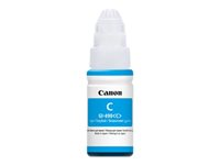 Canon GI 490 C - 70 ml - cyan - original - blækrefill - for PIXMA G1400, G1410, G1411, G2400, G2410, G3400, G3411, G3415, G4400, G4411 0664C001