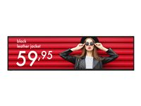 NEC MultiSync BT421 - 42" Diagonal klasse LCD fladskærm - digital skiltning 1920 x 480 - direkte belyst LED - med MicroPC med loftmontering (enkelt) 40001372