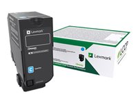 Lexmark - Højtydende - cyan - original - tonerpatron LCCP, LRP - for Lexmark CS725de, CS725dte 74C2HC0
