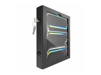 Compulocks iPad Pro M4 13" (2024), Apex Enclosure Brandable Floor Stand - Monteringssæt (stativ, indelukke) - for tablet - kan brandes - låsbar - metal, polypropylen - sort - skærmstørrelse: 13" - gulvstående - for Apple 13-inch iPad Pro M4 Wi-Fi, M4 Wi-Fi + Cellular 140B13PAPX4B