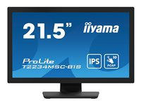 iiyama ProLite T2234MSC-B1S - LED-skærm - Full HD (1080p) - 22" T2234MSC-B1S