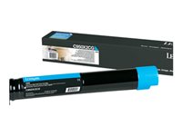 Lexmark - Særlig høj ydelse - cyan - original - tonerpatron LCCP - for Lexmark C950DE, C950dte C950X2CG