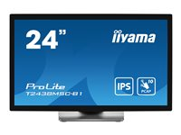 iiyama ProLite T2438MSC-B1 - LED-skærm - Full HD (1080p) - 24" T2438MSC-B1