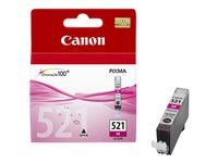 Canon CLI-521M - 9 ml - magenta - original - blækbeholder - for PIXMA iP3600, iP4700, MP540, MP550, MP560, MP620, MP630, MP640, MP980, MP990, MX860, MX870 2935B001