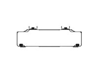 HP B200 - Monteringssæt (monteringsbøjle) - for monitor/mini-PC - sort - skærmstørrelse: op til 27" 762T5AA