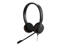 Jabra Evolve 20 UC stereo - Headset - på øret - kablet - USB-C, USB-A - støjisolerende - Alcatel-Lucent Certified, Avaya Certified, Certified for Microsoft Teams, Cisco Certified, Unify Certified 4999-829-269