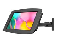 Compulocks Galaxy Tab A7 Lite 8.7" Space Enclosure Swing Wall Mount - Monteringssæt (monterings-hardware, indelukke, svingarm VESA-montering) - svingarm - for tablet - låsbar - højglansaluminium - sort - skærmstørrelse: 8.7" - vægmonterbar, på disk, skrivebordsmonterbar - for Samsung Galaxy Tab A7 Lite 827B870GA7SB