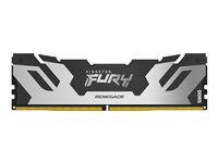 Kingston FURY Renegade - DDR5 - modul - 48 GB - DIMM 288-PIN - 6400 MT/s / PC5-51200 - CL32 - 1.4 V - ikke bufferet - ikke-ECC - sort, sølv KF564C32RS-48