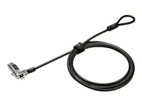 Kensington Slim Combination Laptop Lock - Sikkerhedskabelslås - 1.8 m K60600WW