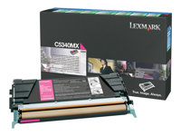 Lexmark - Særlig høj ydelse - magenta - original - tonerpatron LCCP, LRP - for Lexmark C534dn, C534dtn, C534n C5340MX