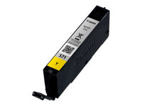 Canon CLI-571Y - 7 ml - gul - original - blækbeholder - for PIXMA TS5051, TS5053, TS5055, TS6050, TS6051, TS6052, TS8051, TS8052, TS9050, TS9055 0388C001