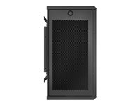 APC NetShelter WX AR106V - Kabinet - vægmonterbar - sort - 6U - 19" AR106V
