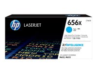 HP 656X - Højtydende - cyan - original - LaserJet - tonerpatron (CF461X) - for Color LaserJet Enterprise M652dn, M652n, M653dh, M653dn, M653x CF461X