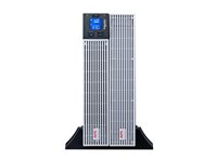 APC Easy UPS On-Line SRVL - UPS (rackversion) - AC 230 V - 900 Watt - 1000 VA - USB, RS-232, RJ-45, RJ-11 - output-stikforbindelser: 6 - 4U - 19" - sort - med Rail Kit - for Modbus Card SRVSMB001 SRVL1KRILRK