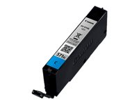 Canon CLI-571C XL - 11 ml - Højtydende - cyan - original - blækbeholder - for PIXMA TS5051, TS5053, TS5055, TS6050, TS6051, TS6052, TS8051, TS8052, TS9050, TS9055 0332C001