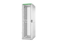 APC NetShelter SX Gen 2 - Rack kabinet - 2436H x 750W x 1200D mm, with sides - gulvstående - hvid - 52U - 19" - TAA-kompatibel AR3358W2