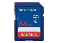 SanDisk - Flashhukommelseskort - 64 GB - Class 4 - SDXC SDSDB-064G-B35