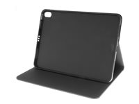 Insmat Flip Case - Flipomslag til tablet - leatherette, papir, karton, termoplastisk polyuretan (TPU) dock, bomuldssyninger - sort - for Apple 11-inch iPad Air M2 Wi-Fi, M2 Wi-Fi + Cellular, M3 Wi-Fi, M3 Wi-Fi + Cellular 652-1328