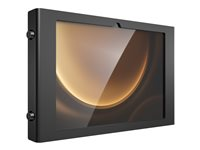 Compulocks Galaxy Tab S9+/S9FE+ 12.4" Apex Secured Enclosure Wall Mount - Indelukke - transportabel, eksponeret front/bagsidekamera og sensorer - for tablet - låsbar - metalramme - sort - skærmstørrelse: 12.4" - gulvstandermonterbar - for Samsung Galaxy Tab S10+, Tab S9 FE+, Tab S9+ 124GAPXB