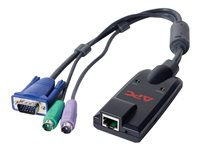 APC PS/2 Server Module - KVM-forlænger - PS/2 - TAA-kompatibel - for KVM 2G Enterprise Analog, Enterprise Digital/IP KVM-PS2