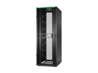 APC NetShelter SX Gen 2 - Rack kabinet - 2258 H x 800W x 1070D mm, med Sides - gulvstående - sort - 48U - 19" AR3187B2