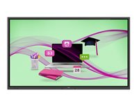 Philips 75BDL4152E - 75" Diagonal klasse (74.5" til at se) - E-Line LED-bagbelyst LCD paneldisplay - interaktiv digital skiltning - med berøringsskærm (multi-berøring) - Android - 4K UHD (2160p) 3840 x 2160 75BDL4152E/00