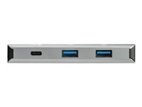 StarTech.com 4 Port USB C Hub (10Gbps) to 3x USB-A & 1x USB-C, 100W Power Delivery Passthrough Charging, Compact/Portable USB 3.1 Gen 2/USB 3.2 Gen 2 Type C Laptop Adapter, Works w/ TB3 - Windows/macOS/Linux - Hub - 1 x USB-C + 3 x USB 3.1 - desktop - for P/N: PEXUSB321C HB31C3A1CPD3