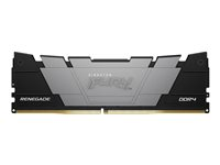 Kingston FURY Renegade - DDR4 - modul - 8 GB - DIMM 288-PIN - 4000 MT/s / PC4-32000 - CL19 - 1.35 V - ikke bufferet - ikke-ECC - sort KF440C19RB2/8