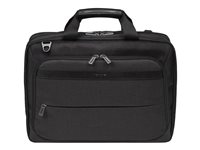 Targus CitySmart High Capacity Topload - Bæretaske til notebook - 14" - 15.6" - sort, grå TBT915EU