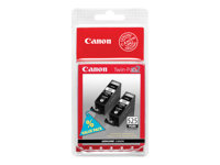 Canon PGI-525PGBK Twin Pack - 2 pakker - 19 ml - sort - original - blækbeholder - for PIXMA iP4950, iX6550, MG5250, MG5350, MG6150, MG6250, MG8150, MG8250, MX715, MX885, MX895 4529B017