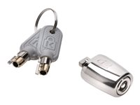 Kensington MicroSaver 2.0 Keyed Chassis Lock - Supervisor Keyed - Sikkerhedskabel K64430S