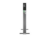 APC Smart-UPS Ultra - UPS (rackversion) - AC 230 V - 3000 Watt - 3000 VA - Ethernet - output-stikforbindelser: 5 - 1U - sølvgrå SRTL3KRM1UIC