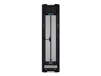 HPE 800mm x 1200mm G2 Enterprise Shock Rack - Rack - sort med sølv nuancer - 48U - 19" P9K58A