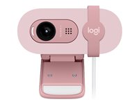 Logitech BRIO 100 - Webcam - farve - 2 MP - 1920 x 1080 - 1080p, 720p - audio - USB 960-001623