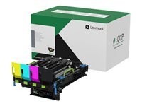 Lexmark - Farve (cyan, magenta, gul) - original - printer-billedenhed LCCP - for Lexmark C4342, CS730de, CX730de, CX735adse 71C0Z50