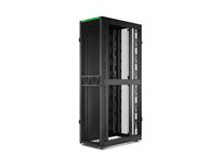 APC NetShelter SX Gen 2 - Rack kabinet - 2258H x 600W x 1070D mm, med Sides - gulvstående - sort - 48U - 19" - TAA-kompatibel AR3107B2
