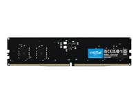 Crucial - DDR5 - modul - 8 GB - DIMM 288-PIN - 4800 MHz / PC5-38400 - CL40 - 1.1 V - ikke bufferet - ECC CT8G48C40U5T