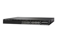 Cisco Catalyst 3650-24TS-S - Switch - L3 - Administreret - 24 x 10/100/1000 + 4 x SFP - desktop, monterbar på stativ WS-C3650-24TS-S