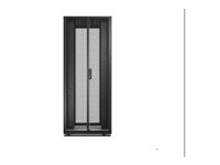 APC Easy Rack - Rack kabinet - sort - 42U - 19" ER8212